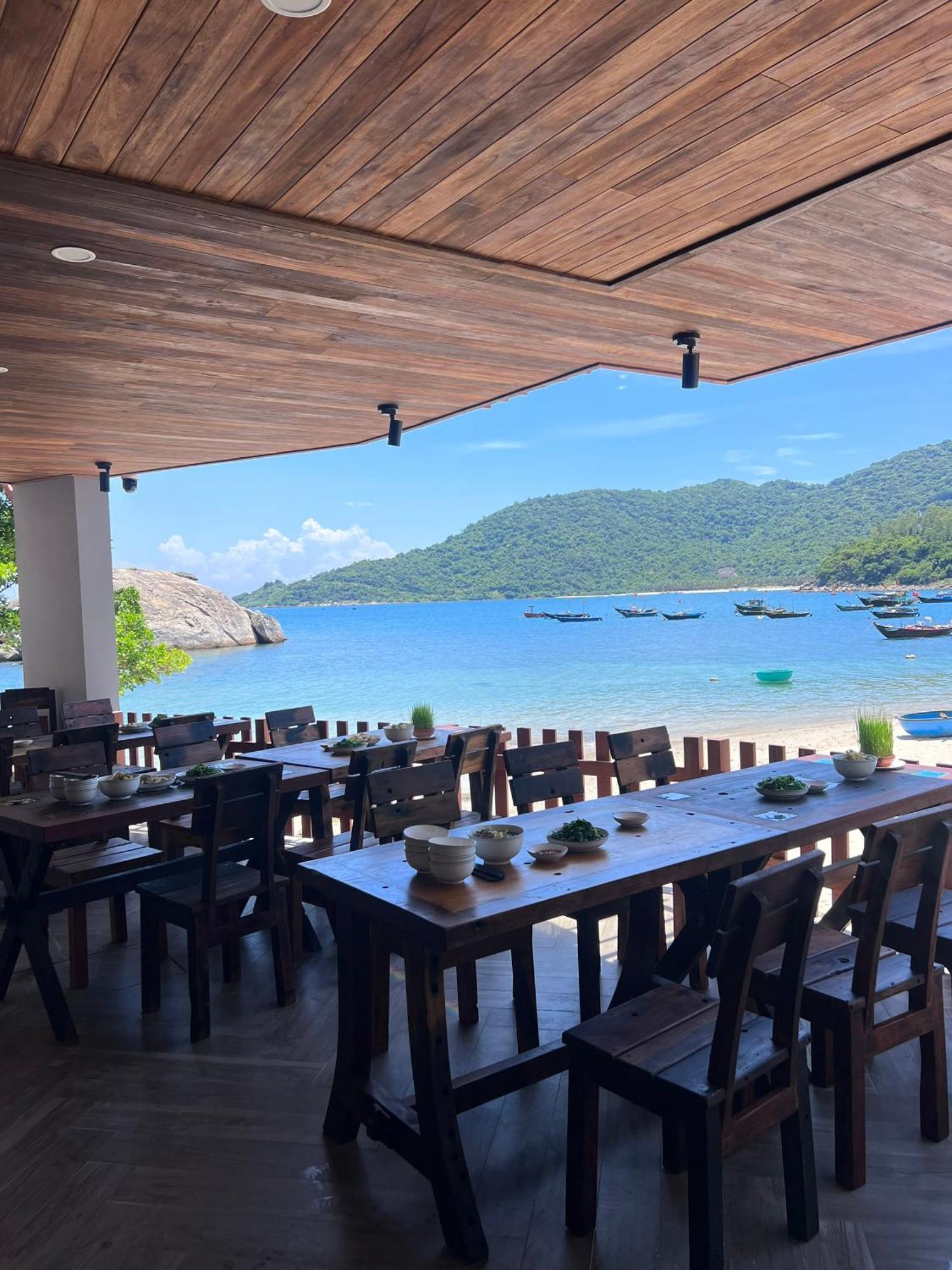 The Coral Homestay & Pub Tân Hiệ Eksteriør bilde