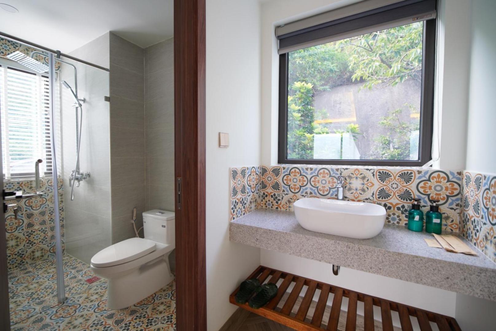 The Coral Homestay & Pub Tân Hiệ Eksteriør bilde