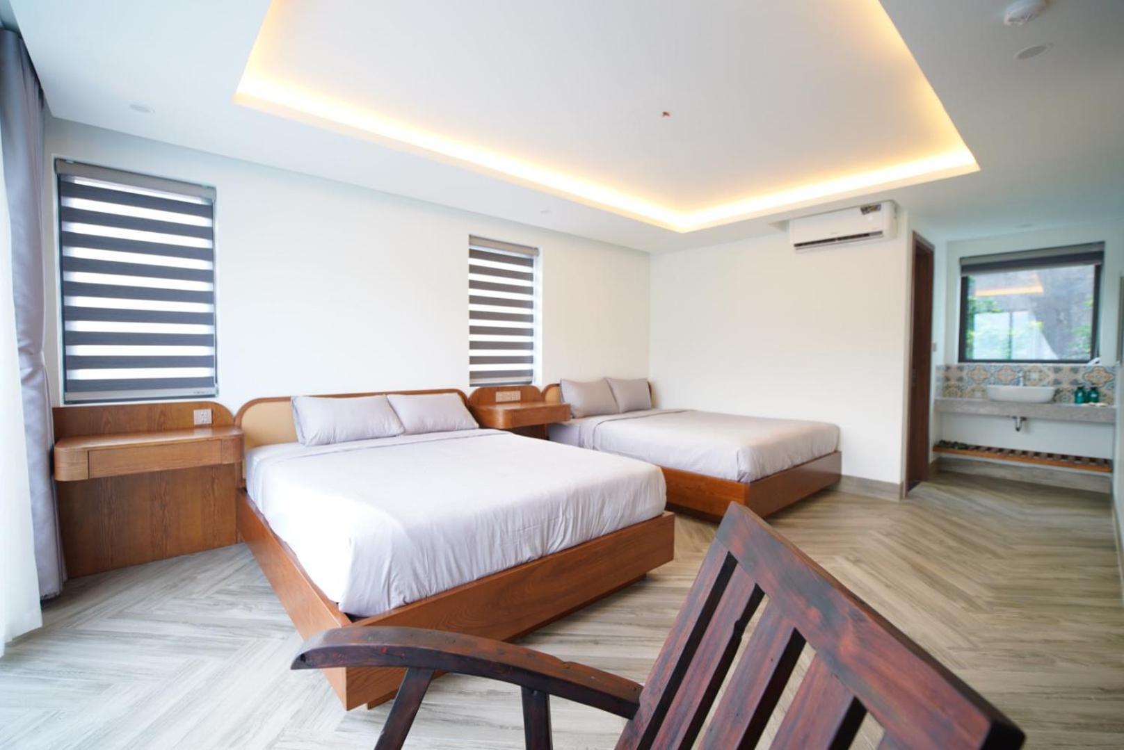 The Coral Homestay & Pub Tân Hiệ Eksteriør bilde